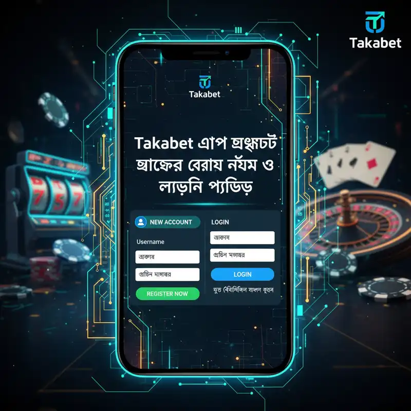 Takabet অ্যাপে অ্যাকাউন্ট খোলার নির্দেশিকা